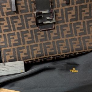 Fendi Brown and Black Men's Bag